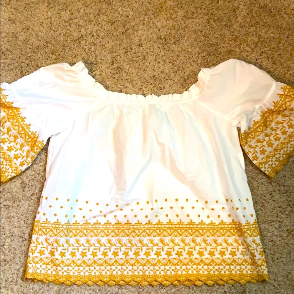 Off the shoulder top